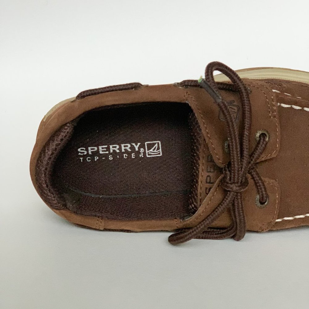Sperry Brown Lanyard Boat Shoes - Picture 6 of 10